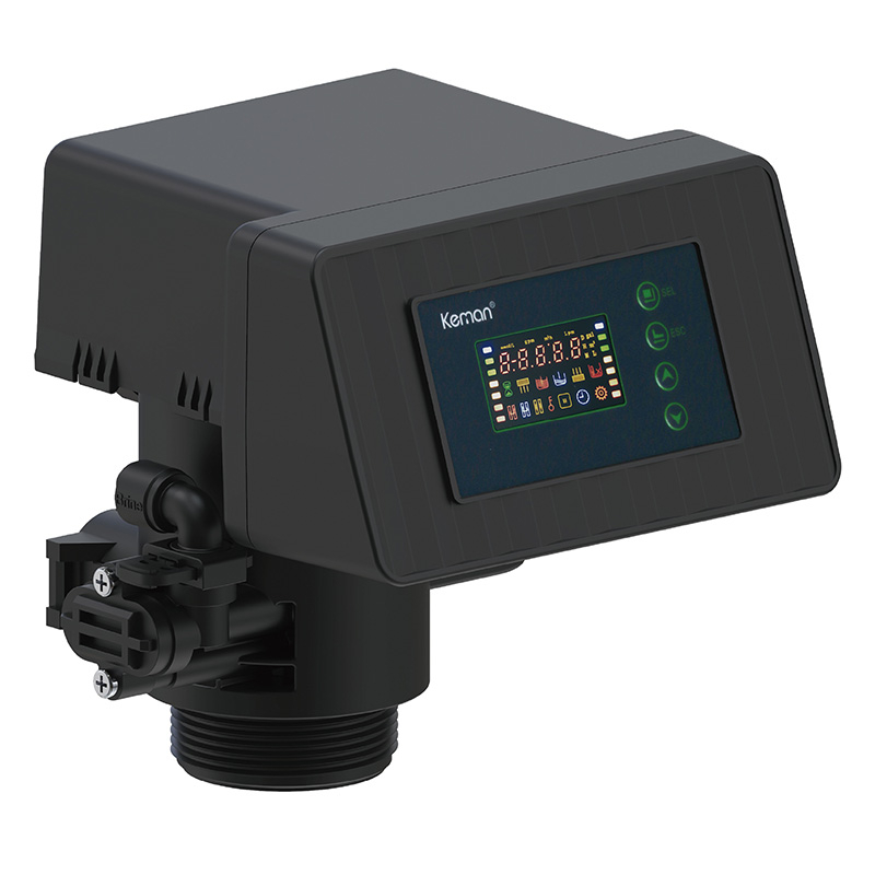 Automatic softening valve